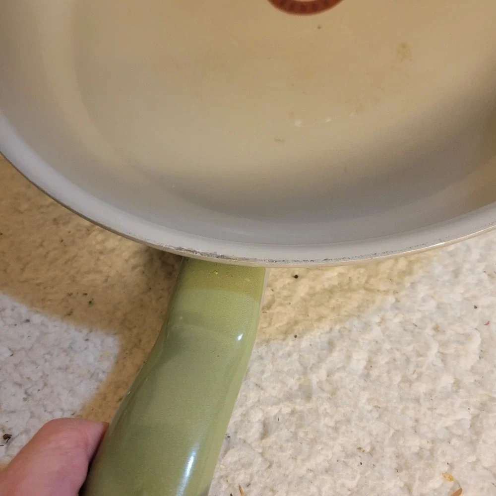 T-fal Heat Mastery 12 Inch Nonstick Frying Pan Skillet Green Thermo-Spot